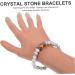 SOIMISS Crystal Stone Yoga Decor 4pcs Beaded Wrist Chain for Couples | Chakra Copper Beads Bracelet | Motion Sickness Relief - Buy Online on GoSupps.com