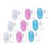 Magiclulu 9 Pieces of finger toothbrush toothing brush for toddler toothbrush oral massager baby toothbrush baby toothbrush mouth cleaning