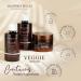 AMAZONICA BELEZA Vegan Veggie Refiner Shampoo Conditioner and Mask | Natural Ingredients | Sulfate Free, Paraben Free, Cruelty Free | 300ml (10.1 Oz) Kit - Buy Online on GoSupps.com
