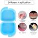 Tmianya Retainer Case - Ventilated Mouthguard Container with Hinged Lid | Perfect for Travel & Office - Blue One Size - Buy Online on GoSupps.com
