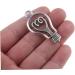 Lurrose Alloy Pendant 30 Pcs Light Bulb Charms Spacer Beads Bulb Pendants Earring Charms Handmade Pendant Accessories Bags - Buy Online on GoSupps.com
