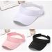 Kids Adjustable Sun Visor Cap - UV Protection Athletic Hat for 5-12 Years Old - Pink - Buy Online on GoSupps.com