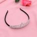 Lurrose Rhinestones Tiara Crown Wedding Bridal Crown Princess Tiara Hair Accessories for Women Girls - Buy Online on GoSupps.com