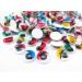 Yueton 200pcs Mini Wiggle Eyes with Eyelash - Colorful Adhesive Back Googly Eyes for Kids Crafts (10mm) - Buy Online on GoSupps.com