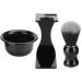 Boxwizard 3 Piece Beard Shaving Brush Set - Premium Bowl Holder for Men's Grooming & Hair Care - Buy Online on GoSupps.com