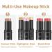 Contouring Makeup Stick Multi-Use Stick Lightweight Cream Blush All Day Wear Highlighter Shimmer Blush Makeup Stick for Face Eyes Lips Nose Forehead(#01) - Buy Online on GoSupps.com