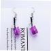 1 Pair Ear Dangle Funny Earbob Drop Earrings for Women Earings for Women Pendant Fruit Red Girl 4.5X0.8cm Purple - Buy Online on GoSupps.com