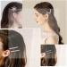 Inilbran Vintage Crystal Heart Hair Clips Gold Cz Rhinestone Wedding Hair Barrettes Vintage Rhinestone Heart Hairpin Barrette Sparkly Cz Hair Pins Hairclip Decorative Bobby Pins Crystal Headpieces - Buy Online on GoSupps.com