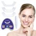 Fluktrix veneers teeth for immediate self-confident smile 4 pieces of snap-on prostheses artificial silicone teeth at the top and bottom comfortable natural cosmetic artificial tooth