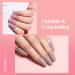 Beetles Dipping Powder 6 Colors Nude Pink Glitter Dip Nails Kit for French Manicure - No LED Lamp Needed - Buy Online on GoSupps.com