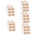 GLEAVI 25 Sheets Anti-wear Corn Stickers Corn Removal for Toes Prevention Pads Corn Pads for Bottom of Foot Abrasion Proof Cushion Tape Breathable Cornbread Cotton