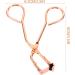 SEWACC Eyelash Curler No Pinching Mini Lash Curler Inner Corner Outer Corner Precision Lash Curl Up Tool Makeup Eyelash Curling Tool for Dramatic Lash Look Rose Gold - Buy Online on GoSupps.com