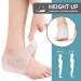 Invisible Height Increase Silicone Heel Insoles - 1.8in/4.5cm Lift Inserts for Men & Women - Buy Online on GoSupps.com