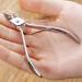 SJLS Stainless Steel Dead Skin Cuticle Scissors for Finger & Toe Nipper Trimming Nail Clipper Cutter Scissor Manicure Tool - Buy Online on GoSupps.com