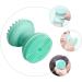 Ipetboom 1pc Three-in-one Bath Brush Face Scrubbers Face Exfoliator Brush Pore Scrubber Makeup Brushed Cleansing Shampoo Bath Scrubber for Body Scalp Shampoo Face Brush Triple Silica Gel 8.6x7cm Green - Buy Online on GoSupps.com