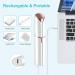 Electric Facial Hair Remover for Women - Painless Upper Lip & Chin Hair Removal USB Rechargeable White - Buy Online on GoSupps.com