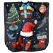 LOGOFUN Christmas Hair Cutting Cape Xmas Themed Barber Cape Festival Children Hair Cutting Cape Kids Haircut Cape for Barber Shop Supplies