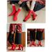 2022 Chinese New Year Red Embroidered Socks - 5 Pairs, Unisex Sports Socks for Spring Festival Wedding (Size 35-43, Color Red) - Buy Online on GoSupps.com