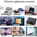 LIGPUS Linear Polarizer Film - 5PCS Polarizing Sheets for LCD/LED Screens and Photography - Buy Online on GoSupps.com
