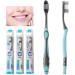 Super Hard Bristle Toothbrush for Adults - Effective Coffee Stain Removal & Soft Bristles - Buy Online on GoSupps.com