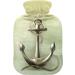 Shop Naanle Vintage Anchor Heat Bottle - 2L Large Hot Water Bottle for Pain Relief & Warmth | Ideal for Bed & Feet | International Shipping Available - Buy Online on GoSupps.com