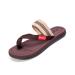 Mens Foot Correction Flip Flops Men's Summer Breathable Plantar Fasciitis Orthopedic Toe Post Flip Flops for Toe Flat Iron Plat Comfortable Flat Slippers ( Color : Brown  Foot length : 27cm ) 27cm Brown