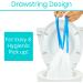 Vive Toilet Bowl Liners with Super Absorbent Pads (24 Pack) - Ultimate Absorbency for Commodes, Camping, and Emergency Preparedness - Buy Online on GoSupps.com