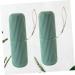 Beaupretty Toothpaste Brush Container - 2 Pieces Travel Tooth Cleaning Organizer in Green 5.5x5.5x19cm | International Shipping Available - Buy Online on GoSupps.com
