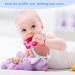 Silicone Pacifier Clip 4 Pack - Elephant Design - Baby Boy Girl Teething Relief - Rust-Free Holder - Safe & Flexible - Newborn Essentials - Buy Online on GoSupps.com