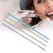 60 pieces of polishing stripes tooth polishing strips for polishing the teeth 4 colors portable tooth grinding paper file tooth wear -resistant plastic