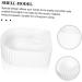 minkissy Manicure Hand Soak Bowl Nail Tools Nail Art Tools Manicure Hand Bowl Manicure Tools Nail Soak Bowl Nail Art Supplies Gel Nail Polish Nail Soak off Bowl Acrylic White Manual Remover - Buy Online on GoSupps.com