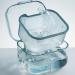 GXGM Dentures Container - Dental Prosthesis Box with Sieve for Cleaning & Soaking | Ideal for Dentures & Mouth Tools | Blau - Buy Online on GoSupps.com