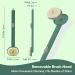 Long-Handled Shower Brush with Soft Bristles and Soap Dispenser for Exfoliating Skin - Buy Online on GoSupps.com