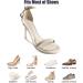 Metatarsal Pads for Women | Heel Inserts to Reduce Foot Pain & Prevent Sliding | Comfortable Shoe Inserts (Pale Apricot - Buy Online on GoSupps.com