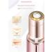 YNL Depilacin Facial para Mujer - Removedor de Vello sin Dolor, Rasuradora Impermeable con Luz LED para la Cara, Bikini, Bigote y Barbilla - Oro Rosa - Buy Online on GoSupps.com
