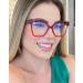 Fuqinqingoz Oversized Anti-Blue Light Reading Glasses +350 - Clear View Flat Light Mirror Glasses (C1) - Perfect for Computer Use - Buy Online on GoSupps.com
