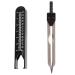 Laniakea ECG EKG Caliper Black Divider for Nursing - Accurate Electrocardiogram Measurement Tool - Buy Online on GoSupps.com