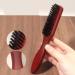 Premium Boar Bristle Beard Brush for Men - Easy-to-Use Mustache & Hair Brush - Perfect for Grooming & Shaving - International Shipping Available - Buy Online on GoSupps.com