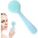 Face Scrubber Silicone Manual Facial Cleansing Brush Manual Facial Cleansing Brush Skin Friendly Waterproof Face Cleaning Scrubber Blue - Buy Online on GoSupps.com