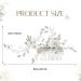 Evild Rhinestone Wedding Hair Comb - Bridal Headpiece with Pearls, Crystals, and Flowers for Brides and Bridesmaids - Buy Online on GoSupps.com