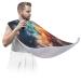 Milky Way Starry Night Beard Bib Apron Beard Hair Catcher for Men Shaving Fathers Day Anniversary Christmas Gifts for Dad Husband Beard Bib with 2 Suction Cups