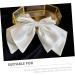 Angoily Bow Hairpin Bowknot Hair Band Bridal Hair Clip Girls Barrettes for Hair Bridal Bow Hair Gems for Women Wedding Hair Accessories Bow Hair Hoop Bride The Photo White Alloy Bow Tie - Buy Online on GoSupps.com