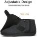 ZJING Extra Wide Diabetic Slippers for Men - Adjustable, Comfy, Indoor/Outdoor House Shoes - Velcro Closure - Grey - Buy Online on GoSupps.com