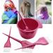 1 Set Hairdressing Tool Hair Colorist Tool Kit Hair Coloring Bowl Diy Hair Dye Mixer Hairdressing Tint Brushe Tint Color Mixing Bowl Hair Coloring Comb Hair Brush Highlight Abs - Buy Online on GoSupps.com