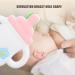 Buy Pink Cartoon Bottle Shape Baby Teether - Soft Flexible Silicone Chew Toy for Teething Relief - Buy Online on GoSupps.com