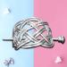 Gearmax 2 Pcs Celtic Hair Stick Silver Knot Hair Clip Vintage Metal Hair Slide Viking Jewelry Hair Clip for Women - Buy Online on GoSupps.com