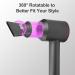 Salon Styling Concentrator Attachment for Dyson Supersonic Hair Dryer - High-Velocity Airflow Easy to Use Compatible with HD01 HD02 HD03 HD04 HD08 HD15 - Grey - Buy Online on GoSupps.com