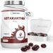 Biotary Astaxanthin 8 mg 200 Vegetable Capsules. Vegan and natural with vitamin E pillbox included lab tested Haematococcus Pluvialis 6-7 month supply