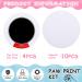 Paw Print Kit Ink Pad for Pet & Baby Hand Footprints | Clean Touch Inkless Pad with Paw Print Ink Pads & Imprint Cards - Family Memory Gift (Black) - Buy Online on GoSupps.com