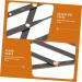 Balacoo 5 Pcs Second Generation Brow Shaping Kit Make up Kit Eyebrow Metal Stainless Steel 25x5x0.6cmx5pcs Blackx5pcs - Buy Online on GoSupps.com